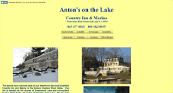 Desktop Screenshot of antonsonthelake.com