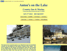 Tablet Screenshot of antonsonthelake.com